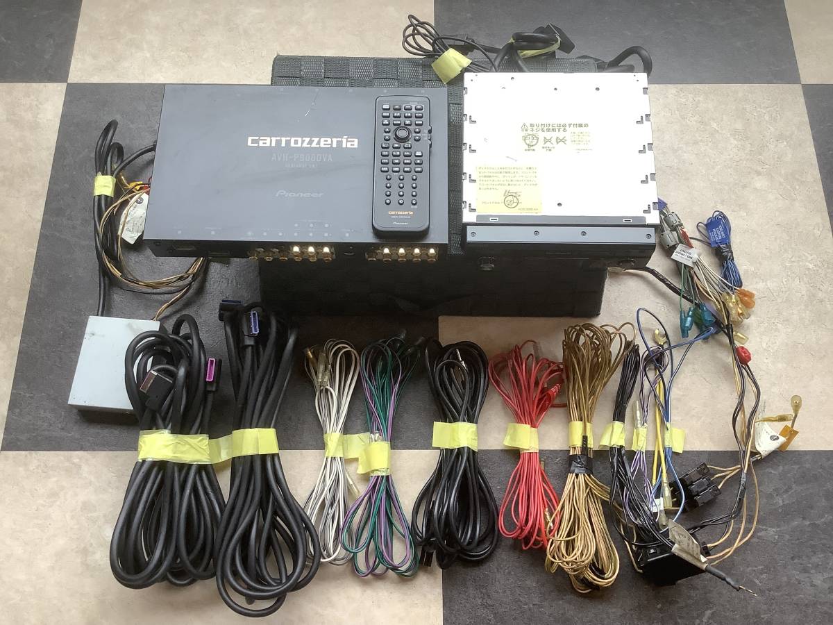希少 carrozzeria カロッツェリア AVH-P900DVA HIDE-AWAY UNIT