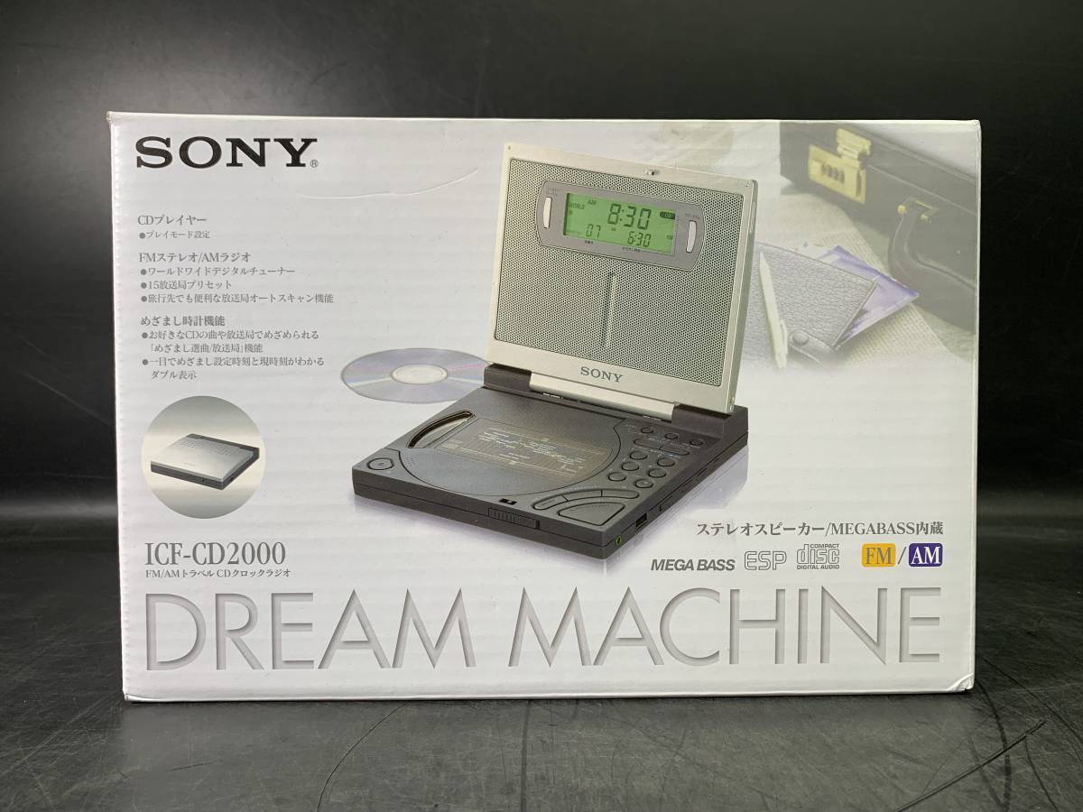 ICF-CD2000 CD Sony Radio Clock SONY - FM⁄AM Alarm Portable