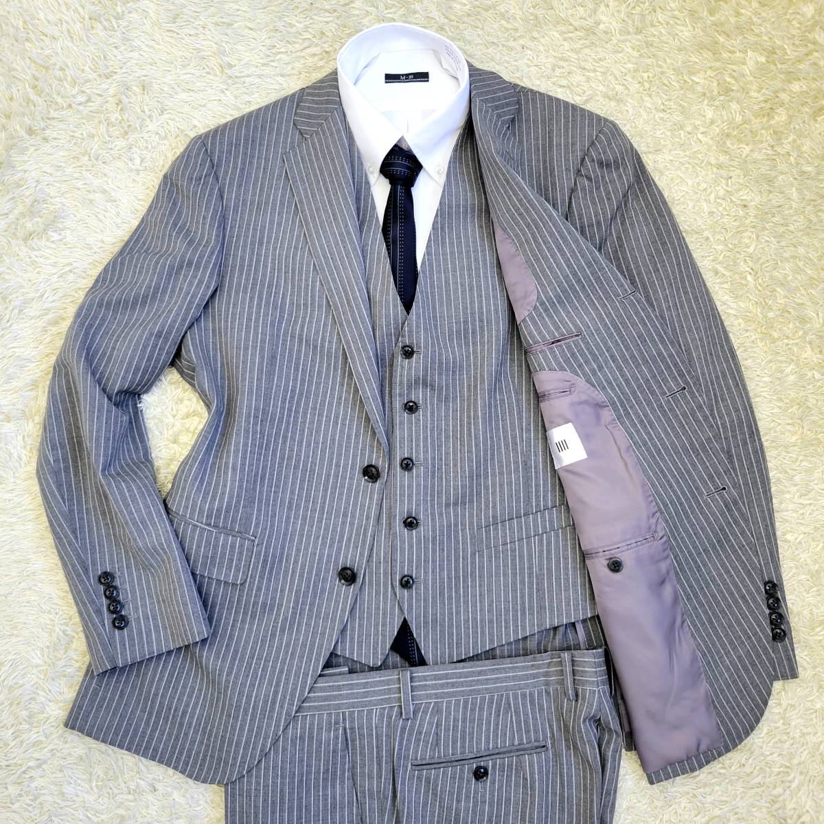 スーツセレクト【圧巻の3ピース】SUIT SELECT スーツ セットアップ