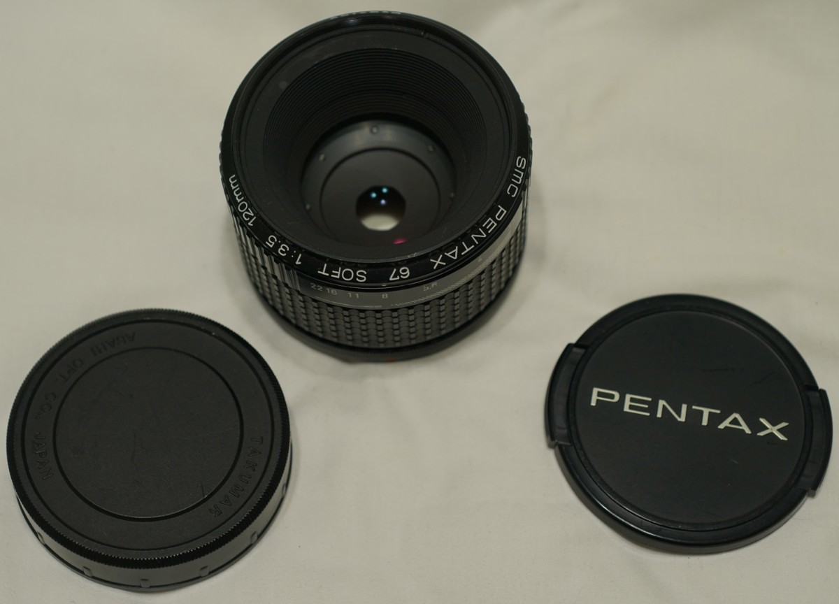 Pentax 67 SOFT 120mm F3.5 カメラ、光学機器 大判、中判カメラ用