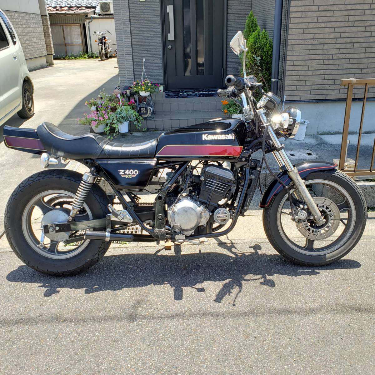 エリミネーター250SE改 Z400FX仕様 実働 書付き 要整備 レストアベース エリミネーター250SE改 Z400FX仕様 実働 書付き 要整備 レストアベース