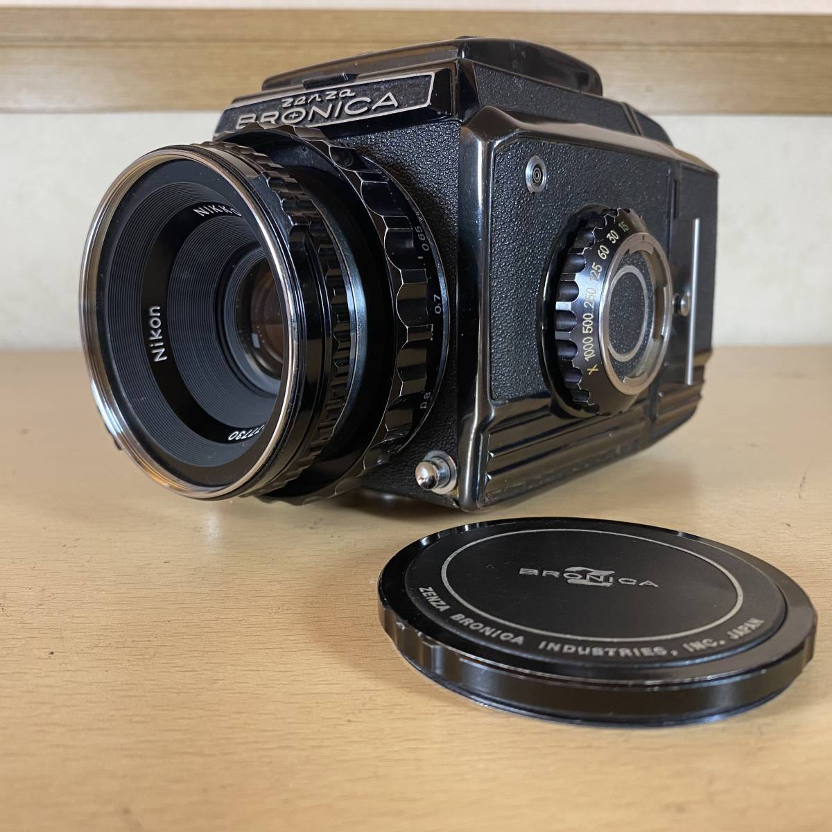 【新品，限定SALE】 1円スタート ZENZA BRONICA S2 レンズ Nikon NIKKOR-P 1:2.8 F=75mm ゼンザブロニカ
