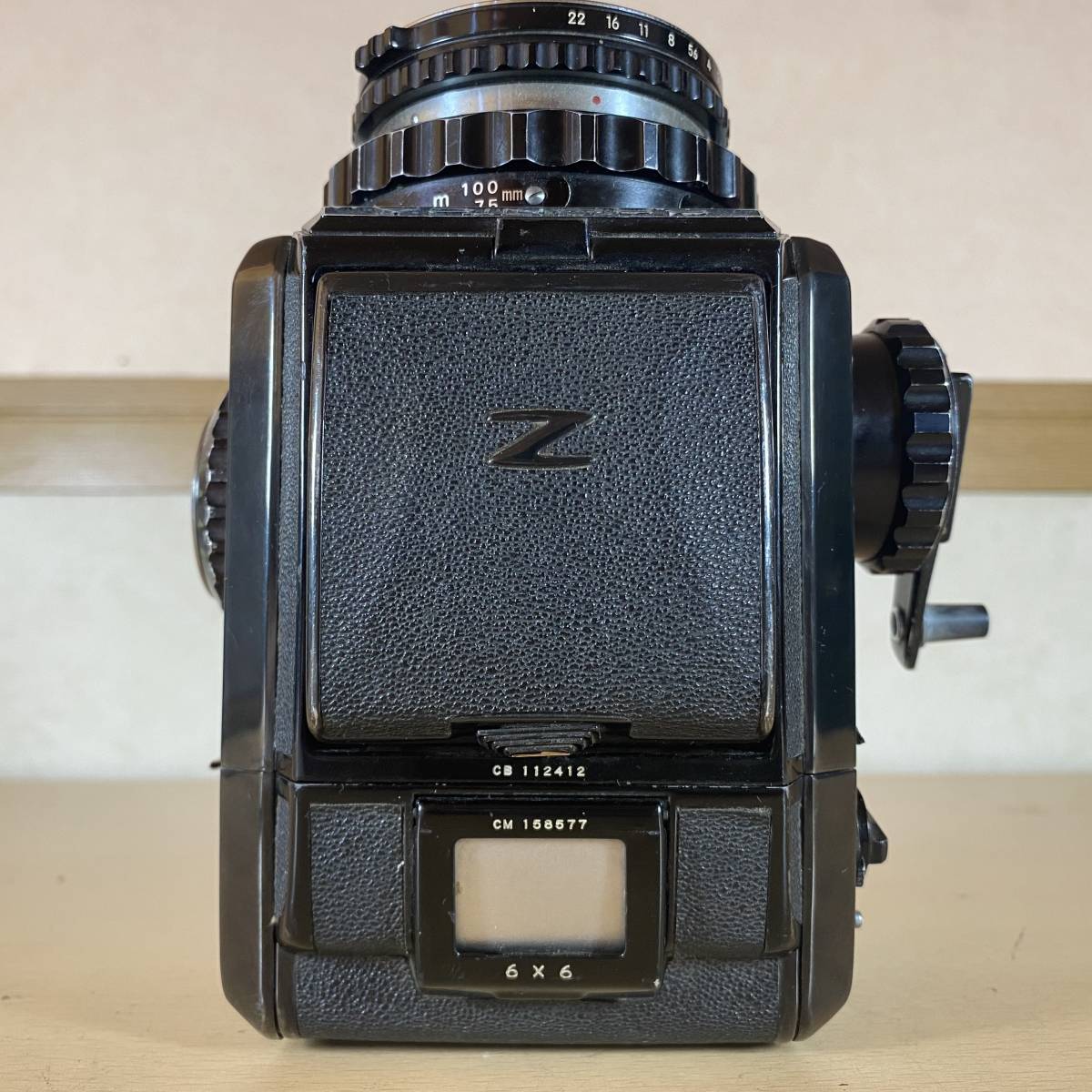 【新品，限定SALE】 1円スタート ZENZA BRONICA S2 レンズ Nikon NIKKOR-P 1:2.8 F=75mm ゼンザブロニカ
