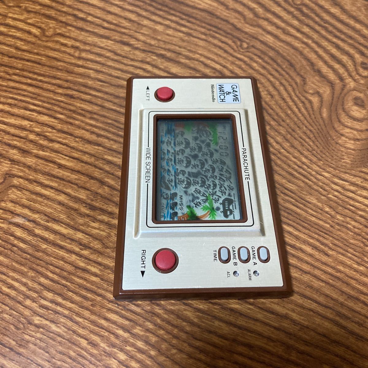 ニンテンドー ゲームウォッチ パラシュート ジャンク GAME&WATCH