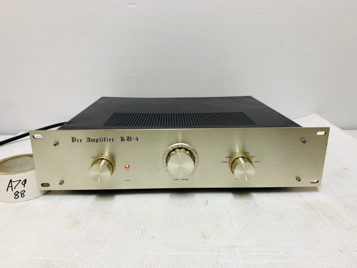 TANGO - 真空管アンプ PRE AMPLIFIER KU-4 真空管アンプ TANGO タンゴ