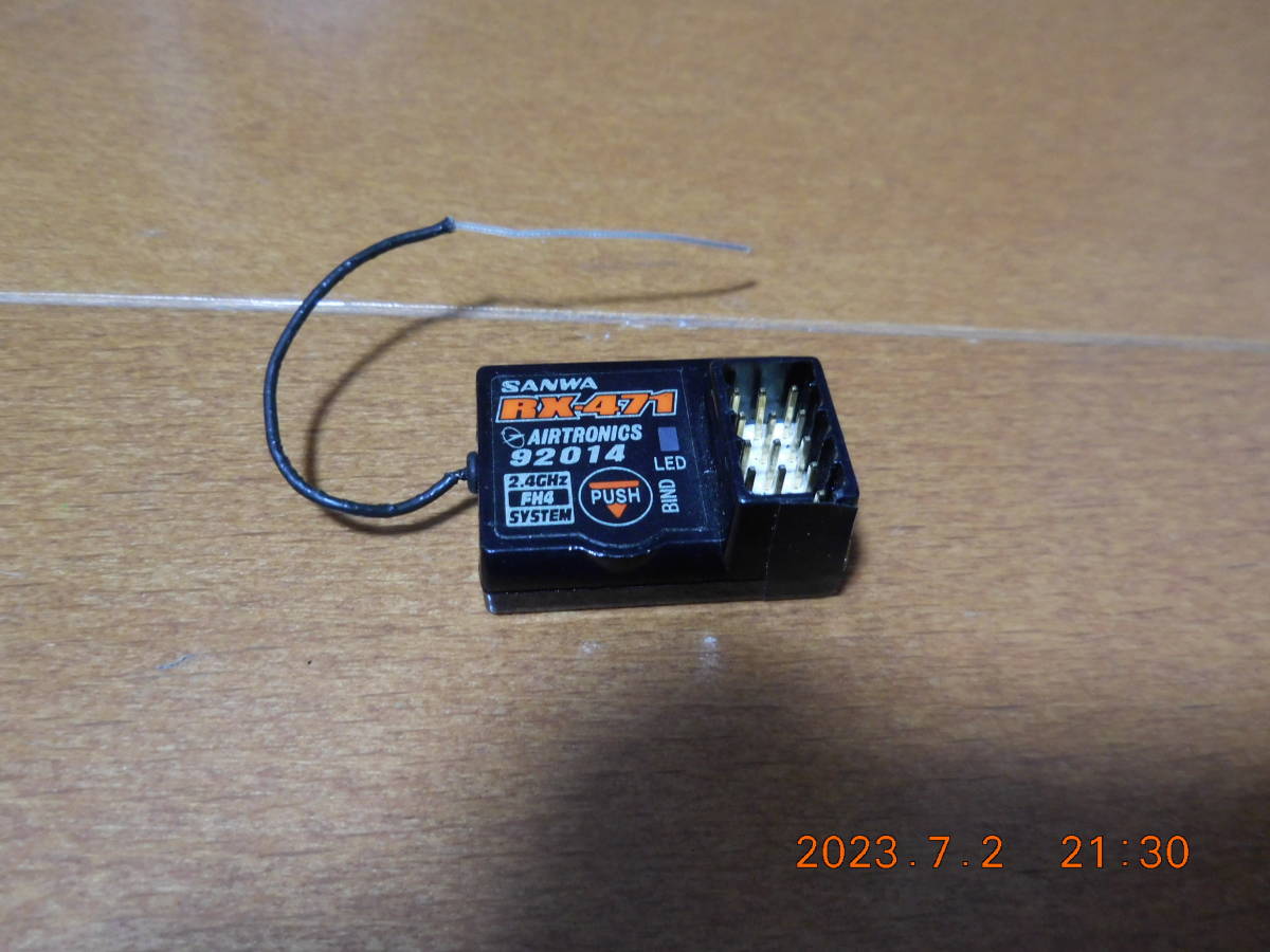 RX-471 受信機 サンワ - SANWA 2.4G 2.4GHz 中古 メルカリ 「サンワ 三
