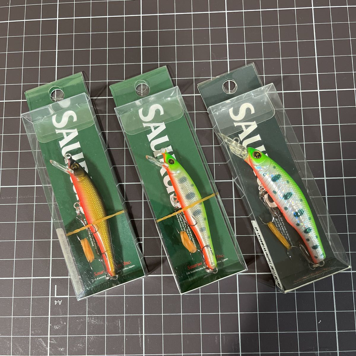 ザウルス ティーレックス7㎝ レックスミディアムディープ7㎝ セット