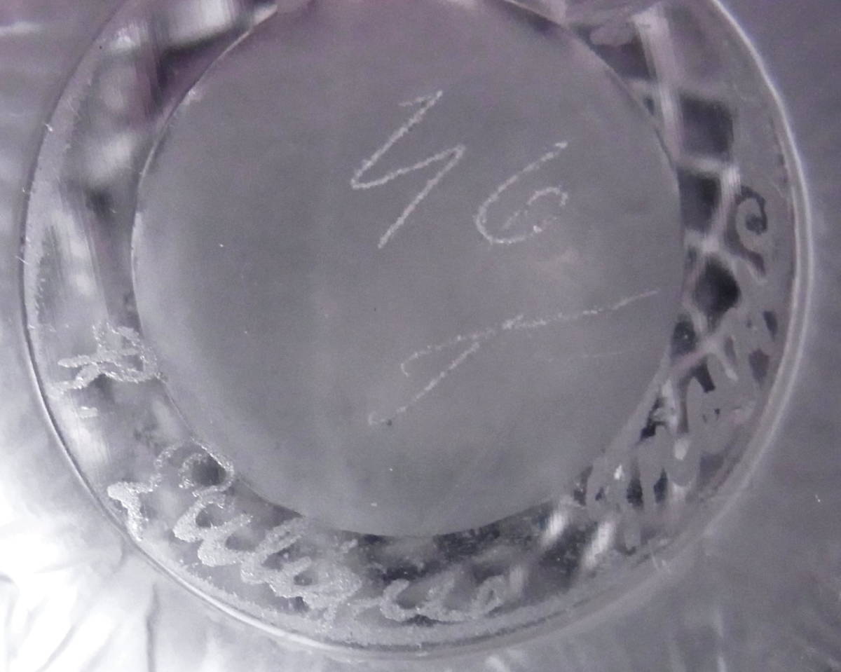 貴重 1928年 RENE LALIQUE ルネ・ラリック HELENE エレーヌ 蓮の花