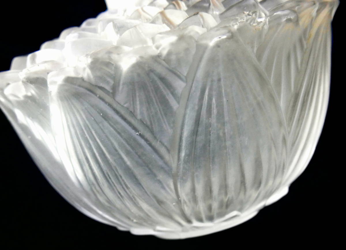 貴重 1928年 RENE LALIQUE ルネ・ラリック HELENE エレーヌ 蓮の花