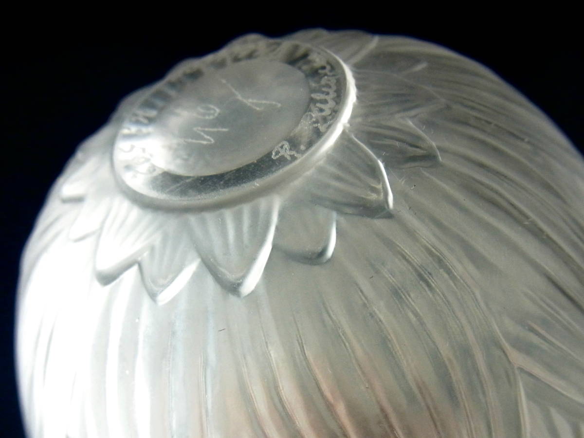 貴重 1928年 RENE LALIQUE ルネ・ラリック HELENE エレーヌ 蓮の花