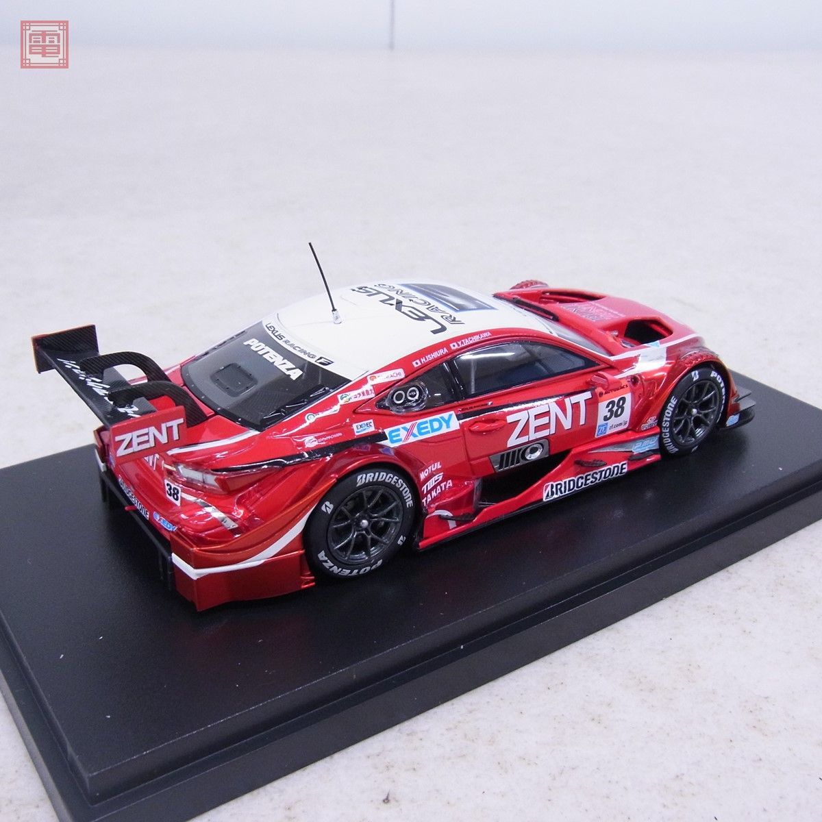 エブロ 1/43 ゼント セルモ RC F スーパーGT500 2015 Rd.1 岡山 #38