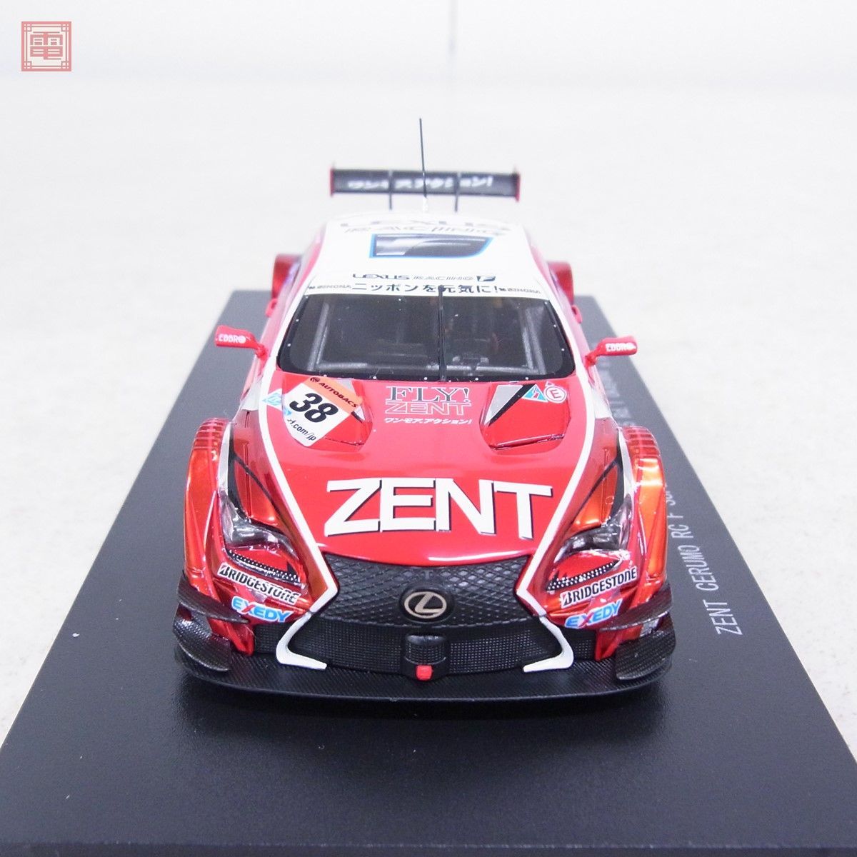 エブロ 1/43 ゼント セルモ RC F スーパーGT500 2015 Rd.1 岡山 #38