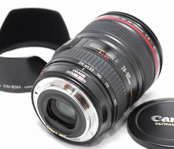 美品・純正フード付き】Canon キヤノン EF 24-105mm F4 L IS USM 訳あり