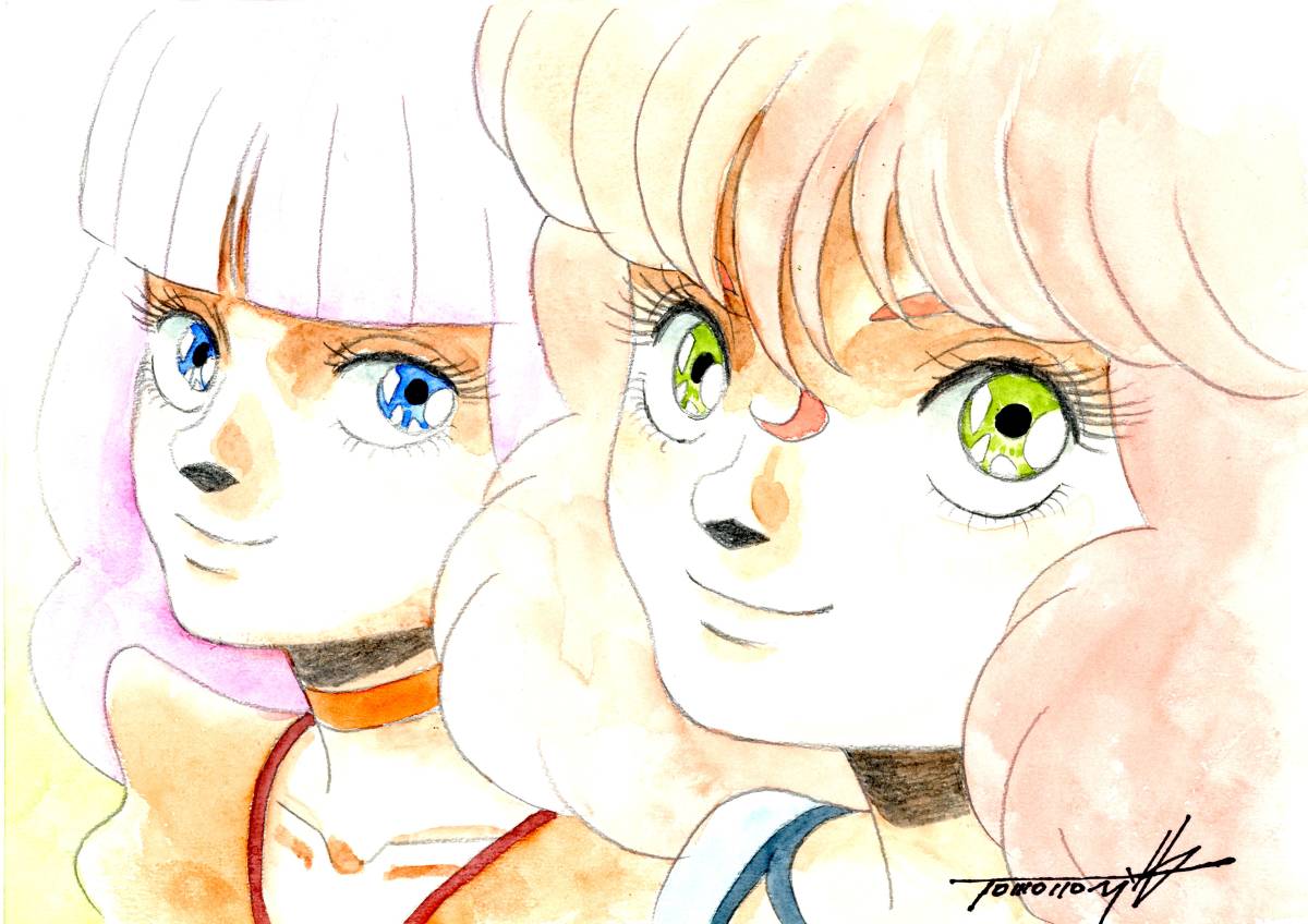 手描きイラスト715　湖川友謙　直筆イラスト