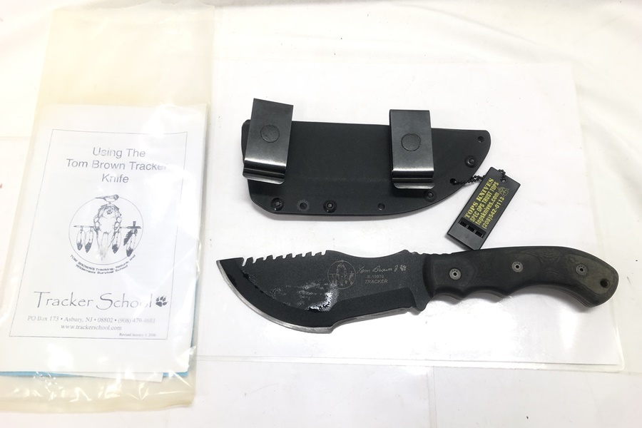 【送料無料】東京)◇TOPS トップス Tom Brown トム ブラウン TRACKER トラッカー ナイフ TBT-010