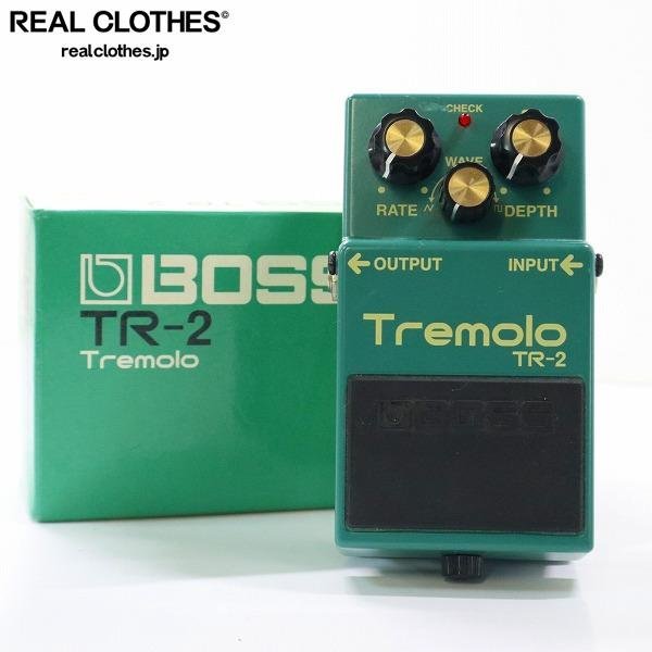 BOSS/ボス TR-2 Tremolo トレモロ エフェクター 動作確認済み /000 TR