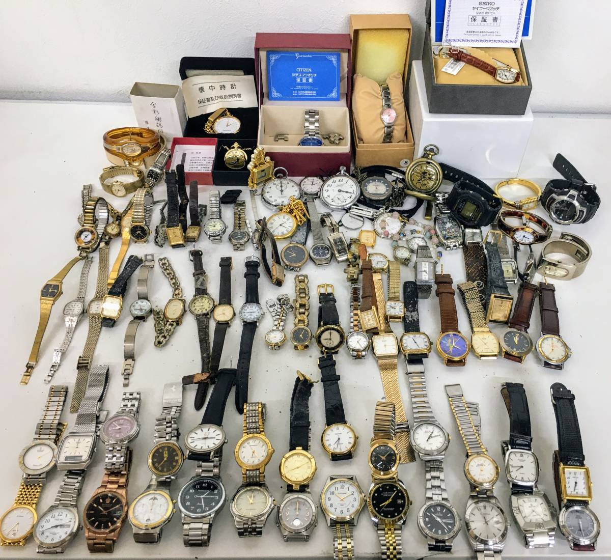  さ BbY497 時計 おまとめ SEIKO/CITIZEN/CASIO/ALBA/LANCEL/G-SHOCK含む 約4.5㎏ ジャンク品 80サイズ(その他)｜売買されたオークション情報、yahooの商品情報をアーカイブ公開 - オークファン その他