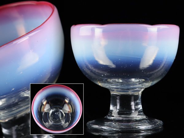 大正時代逸品 氷コップ 3点｜キッチン・日用品・その他