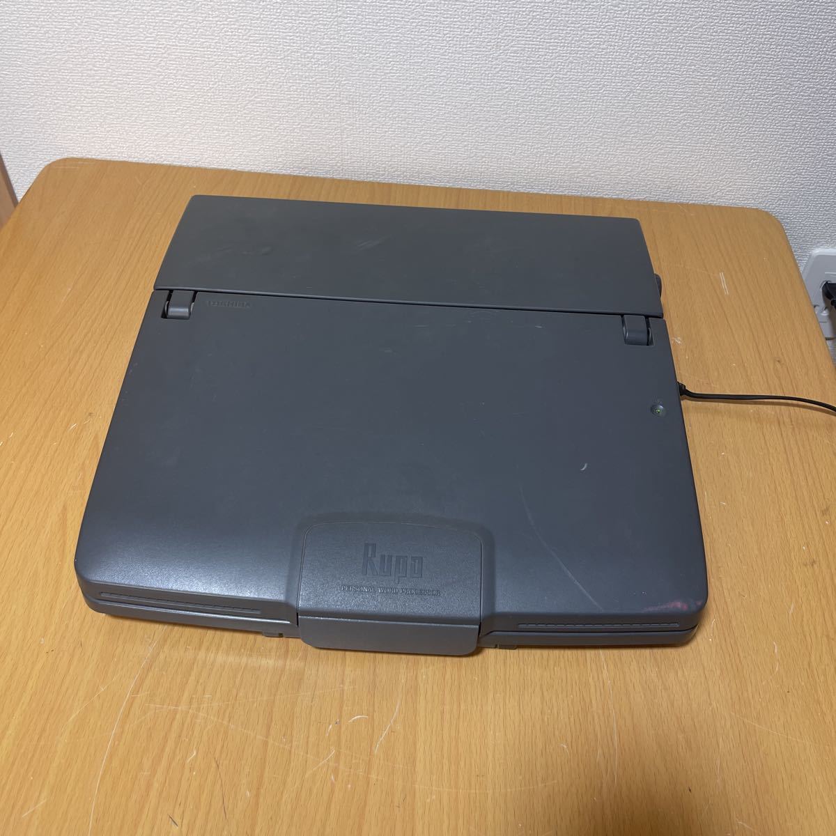 TOSHIBA 東芝 ワープロ ルポ JW-V810 通電確認現状品ジャンク Rupo