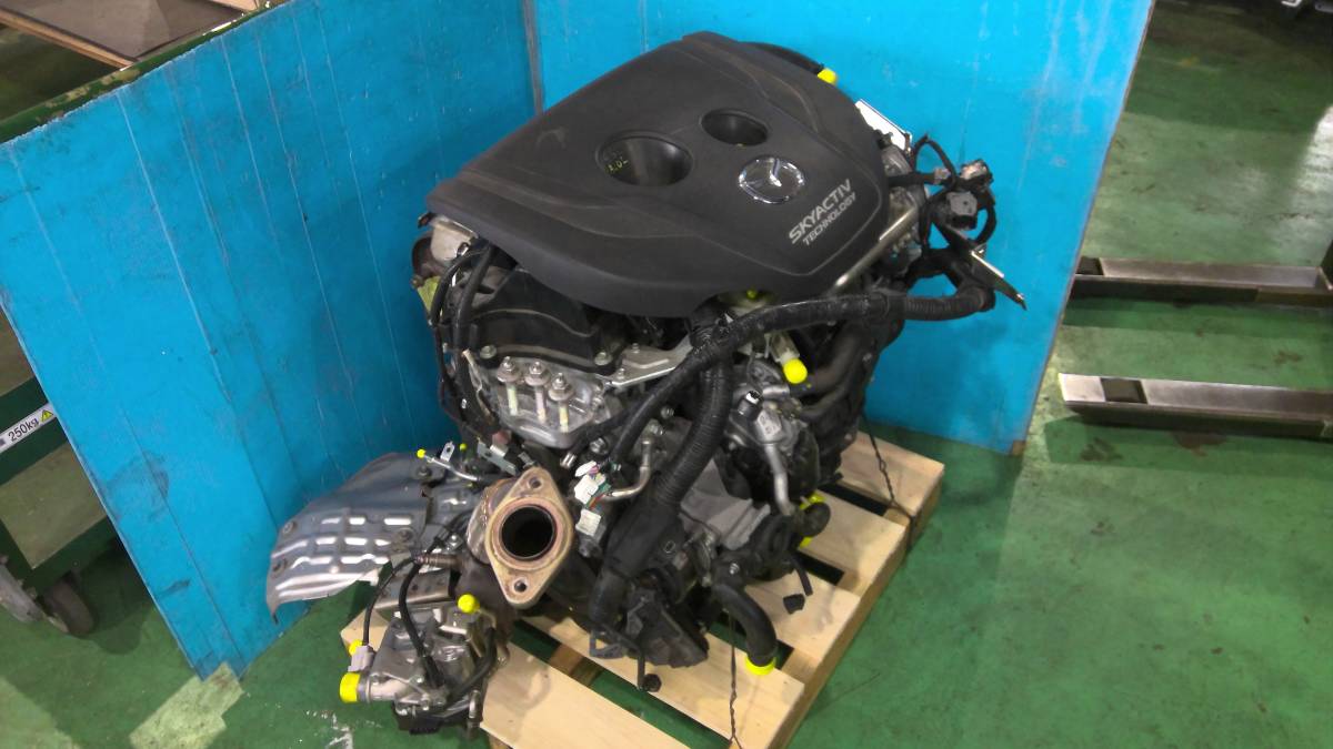 マツダ　ＣＸ－３　ＤＫ５ＦＷ　Ｓ５－ＤＰＴＳ　エンジン　中古