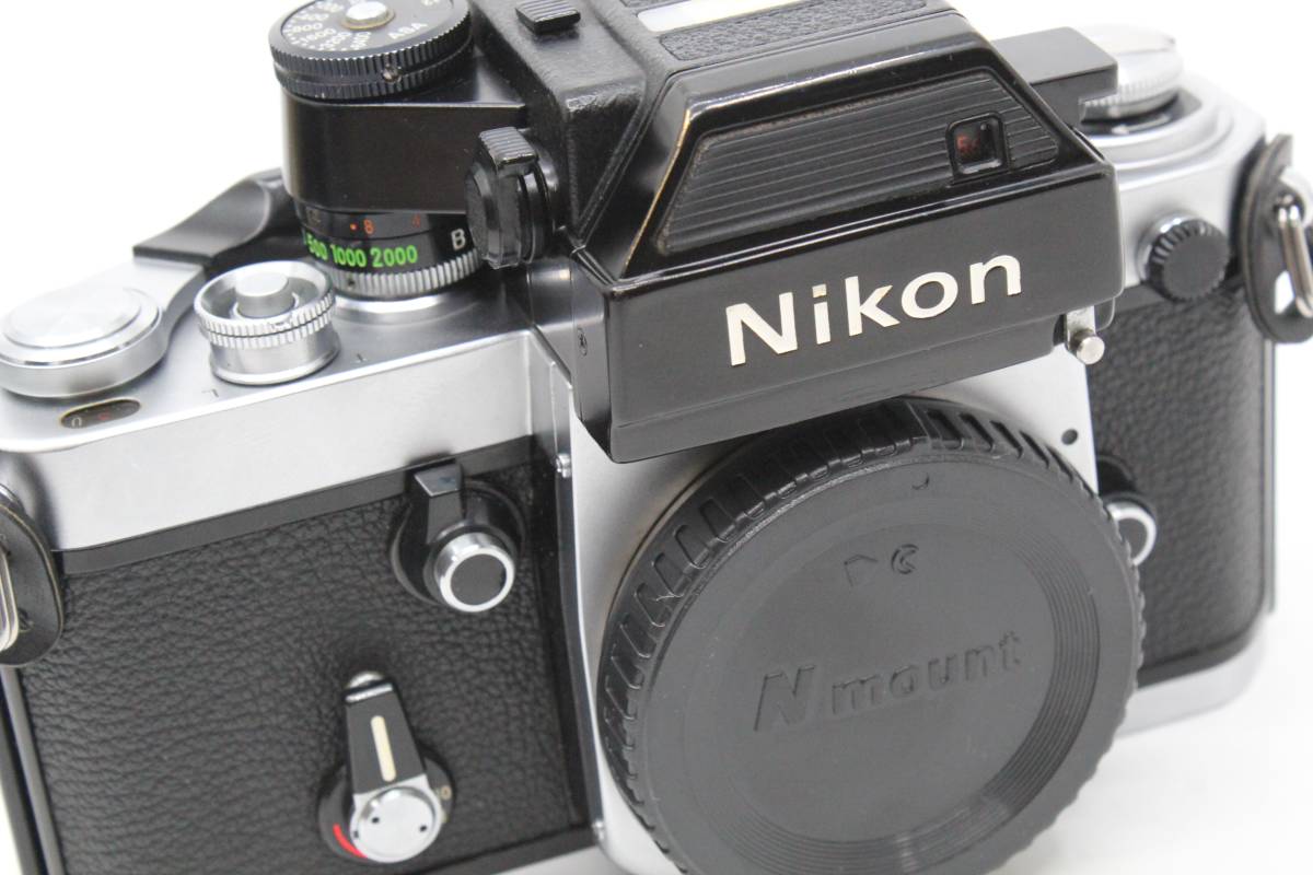 Nikon F2 フォトミック DP-1 シルバーボディ 7341 送料無料1円～／超美品】 ニコン Nikon F2 フォトミック SB ボディ