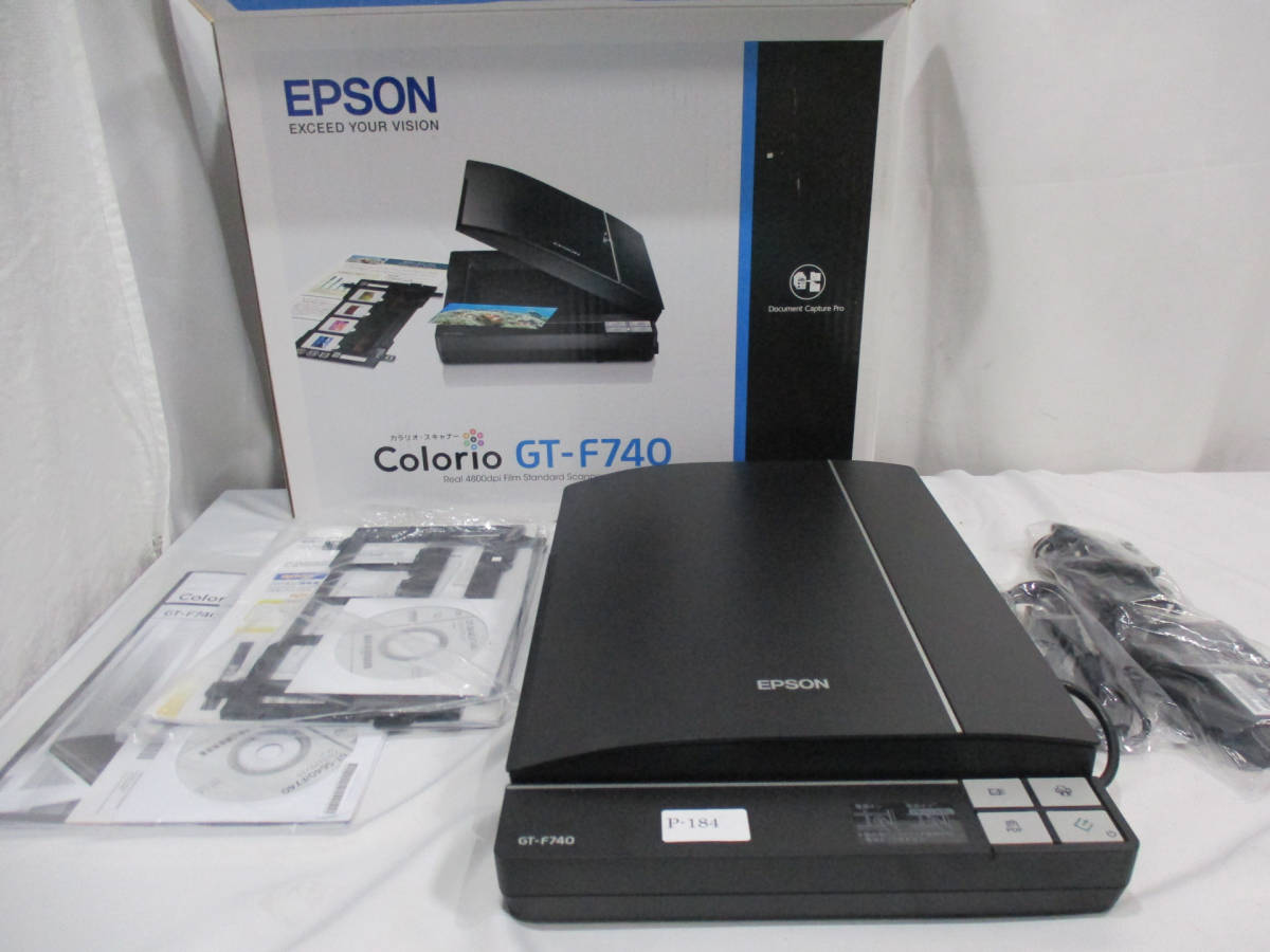 GT-F740 スキャナー EPSON ACアダプタ 1円スタート スキャナ EPSON