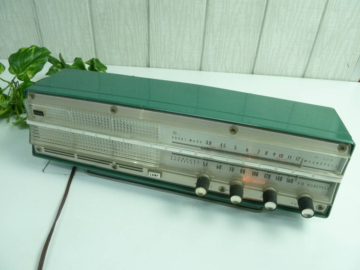 ☆彡HITACHI ELIZA W-826 TRANSISTOR 8　ラジオ　昭和レトロ　ジャンク品　日立　アンティーク　中古品☆彡