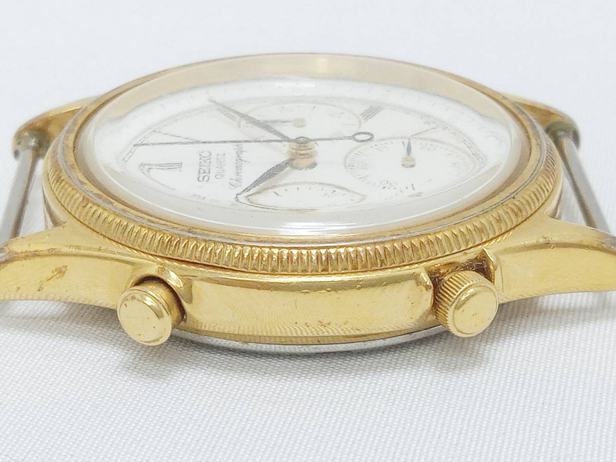 ジャンク不動品】SEIKO SpeedMaster スピードマスター 7A28-6010 