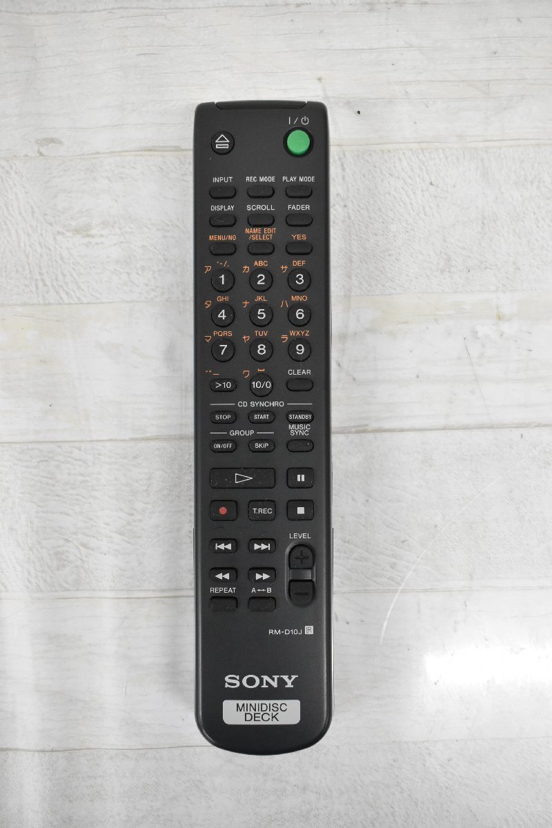 MDS-JE580 SONY - 中古 オークション比較 (MDデッキ⁄単機能⁄MD専用機