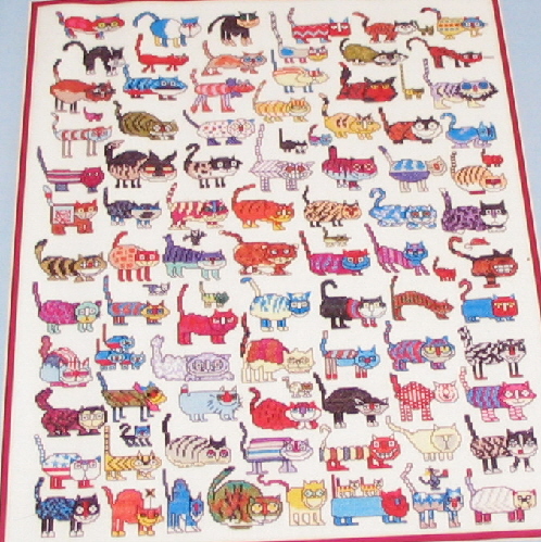 ｊｃａ クロスステッチキット Elsa Williams 猫100匹 ねずみ 作成キット 売買されたオークション情報 Yahooの商品情報をアーカイブ公開 オークファン Aucfan Com