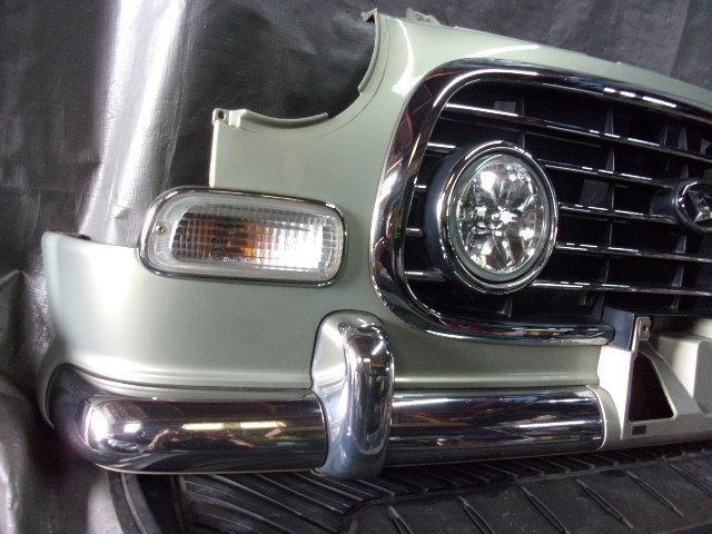 ミラジーノ l700s フロントグリル イエローフォグランプ付き スイッチ