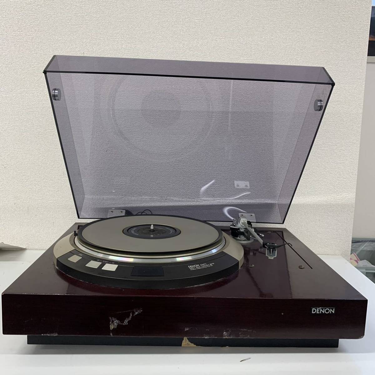 動作品 70年代 SONY PS-3700 レコードプレーヤー D.D