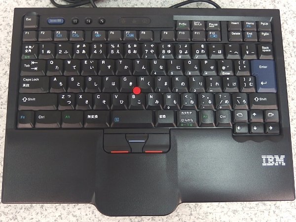 IBM USB接続キーボード SK-8845CR トラックポイント付き クリック