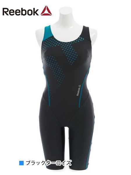 送料300円(税込)■au015■レディース リーボック オールインワン フィットネス水着 11L【シンオク】