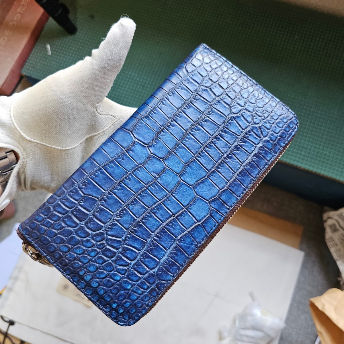 7sense セブンセンス エレファント ラウンドジップ長財布 本藍染 7sense セブンセンス エレファント ラウンドジップ長財布 本藍染