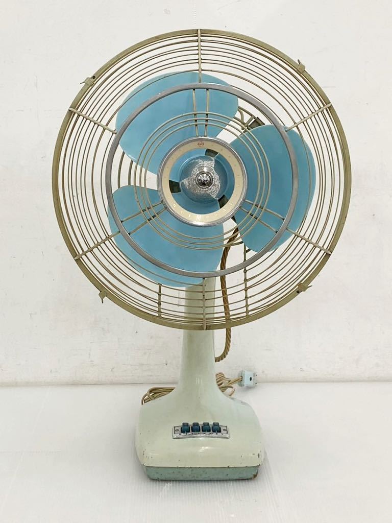 707n1) ナショナル 昭和レトロ 扇風機 動作品 NATIONAL Electric Fan 