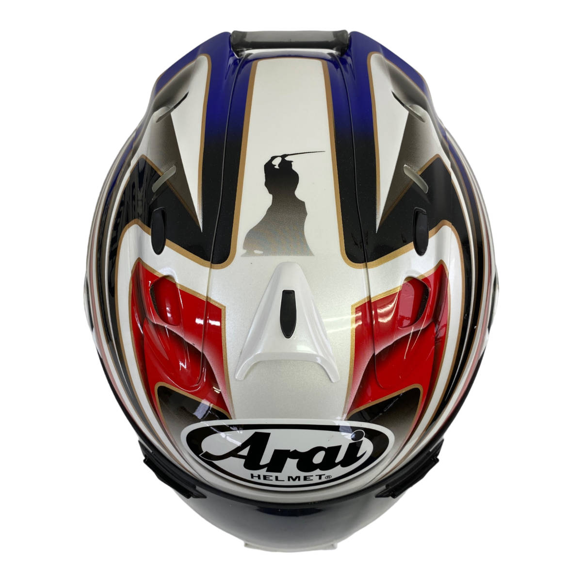 Arai アライ RX-7RR5 AOYAMA GP フルフェイスヘルメット XL 61.62㎝ 白 