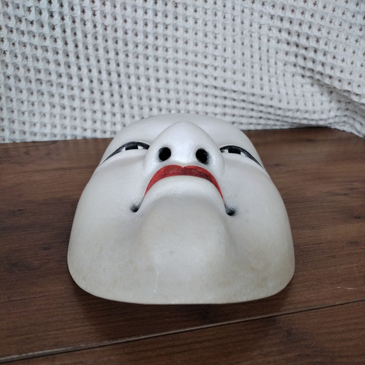 能面 お面 面 小面 若女 木彫り 木工品 古典芸能 能 小道具 日舞 伝統