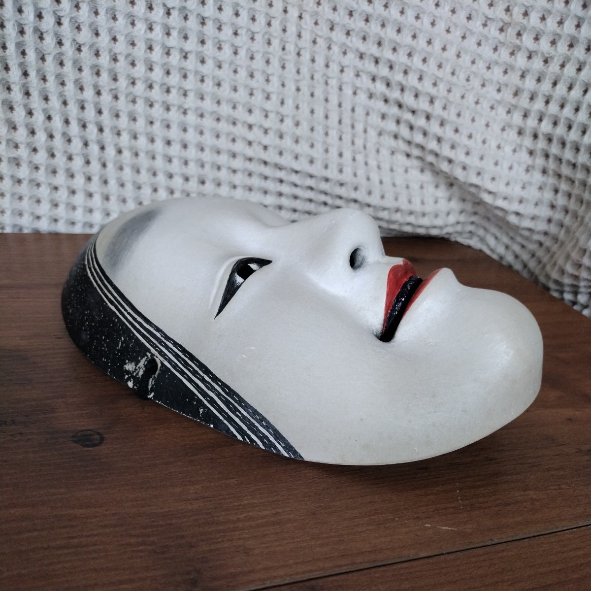 能面 お面 面 小面 若女 木彫り 木工品 古典芸能 能 小道具 日舞 伝統