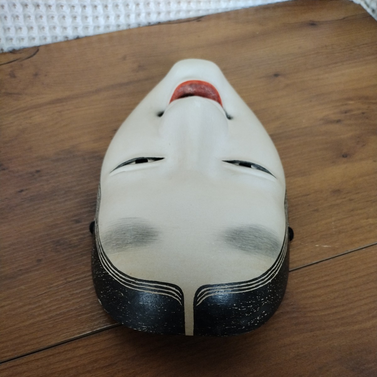 能面 お面 面 小面 若女 木彫り 木工品 古典芸能 能 小道具 日舞 伝統