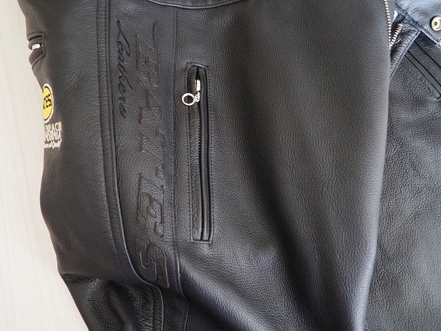 ☆BATES ベイツ 本革 レザー パンツ XXXL☆ブラック☆バイカー バイク