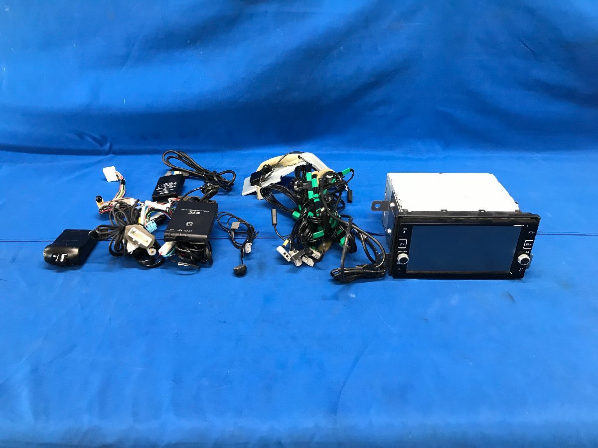 日産 デイズ Ｘ B21W カーナビセット MM316D-W 地図データ2019年 ドラレコ付 ETC付 取説付 平成28年2月 [H-9172]