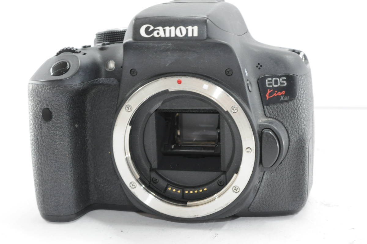 ☆バッテリー欠品☆動作未確認☆ キヤノン CANON EOS Kiss X8i ボディ 