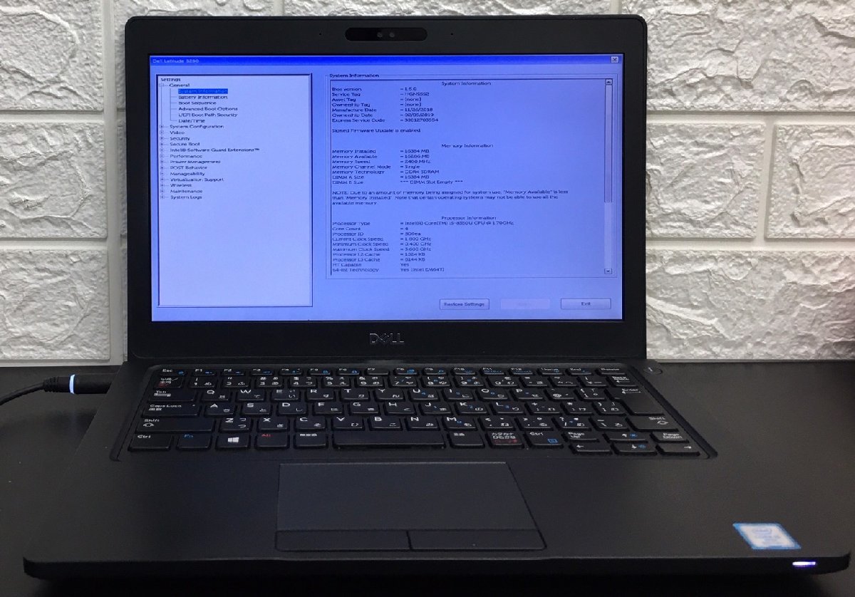 1円～ □ジャンク DELL LATITUDE 5290 / 第8世代 / Core i5 8350U 1.70