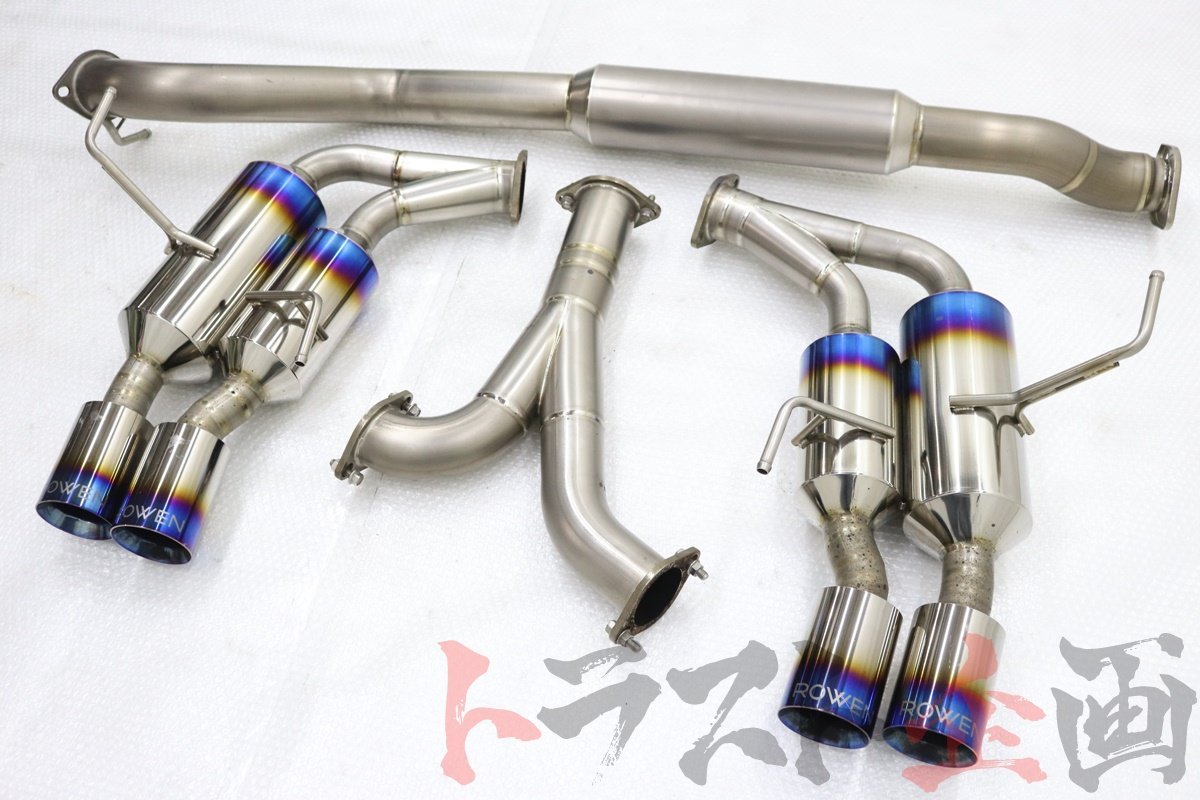1100998333 ROWEN フルチタン マフラー 4本出し インプレッサ C型 WRX 