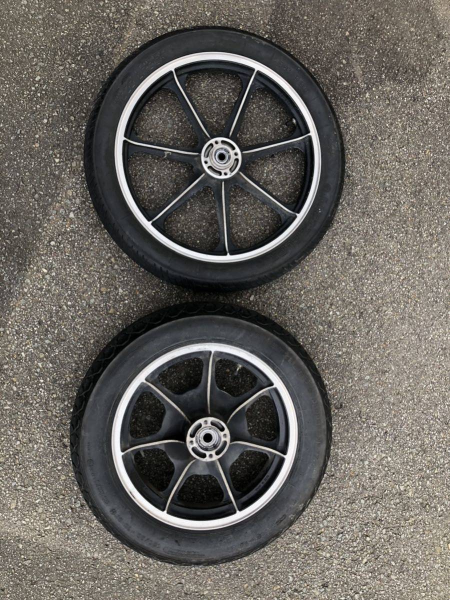 kz1000ltd.kz1000mk2.kz900ltd.当時物純正キャストホイール。フロント 