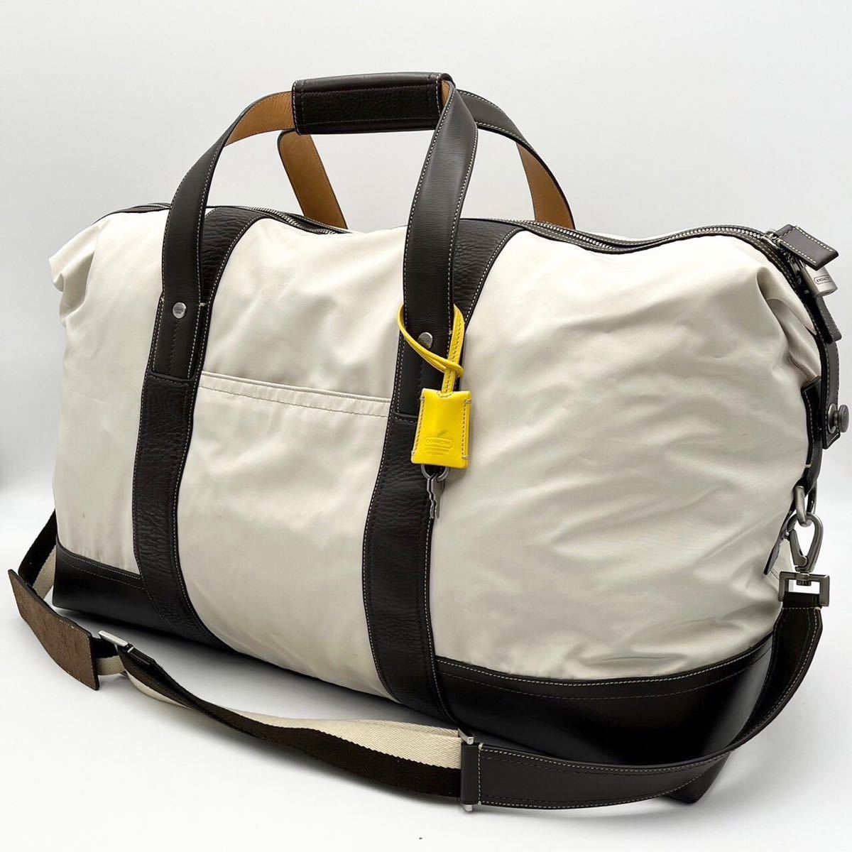 1円【希少モデル】COACH コーチ ボストンバッグ 2way ショルダー 