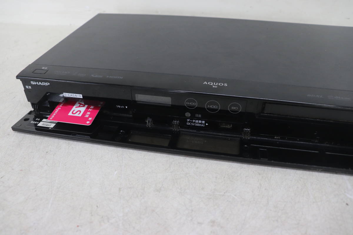 Y10/298 シャープ SHARP AQUOS ブルーレイディスク HDD/BDレコーダー