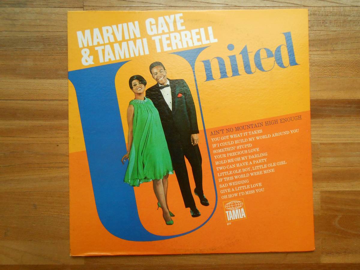 MARVIN GAYE-TAMMI TERRELL／UNITED (USA盤) Gaye Tammi Marvin (1967