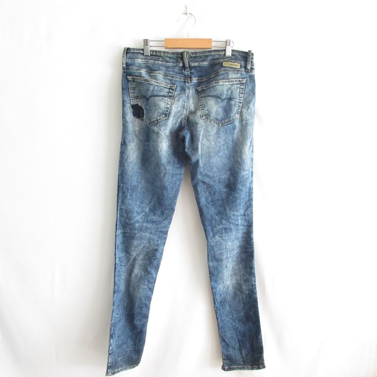 美品 DIESEL ディーゼル GRUPEE ストレッチ ダメージリペア加工 